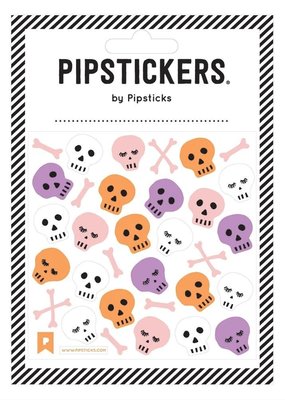 Pipsticks Stickers Fuzzy Skulls