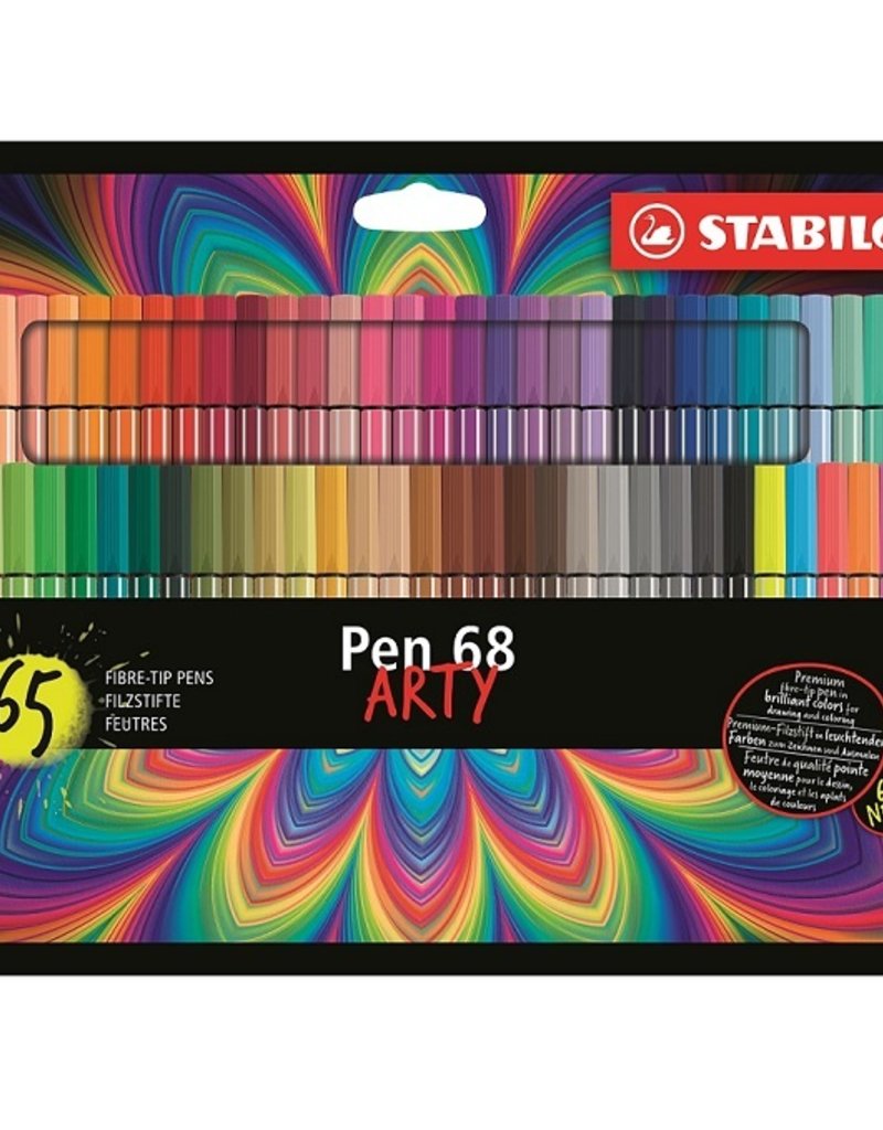 Stabilo Stabilo Pen 68 Arty Set of 65