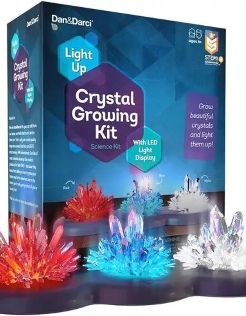 Dan & Darci Light Up Crystal Growing Kit