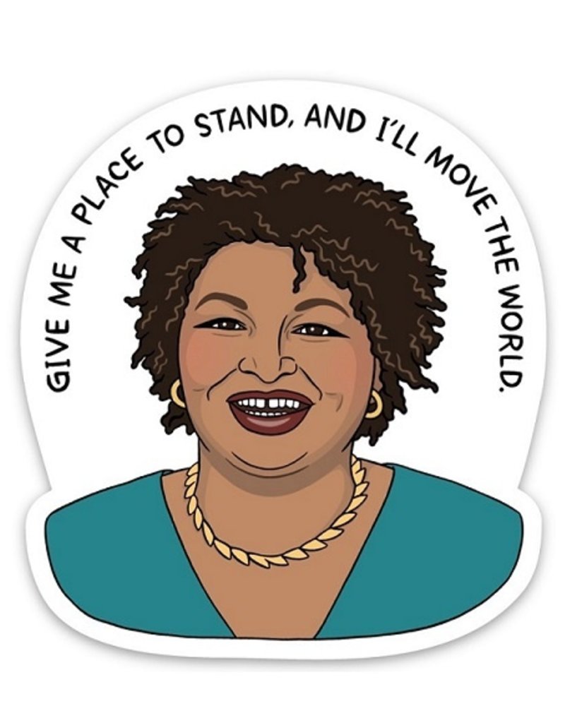 The Found Sticker Stacey Abrams