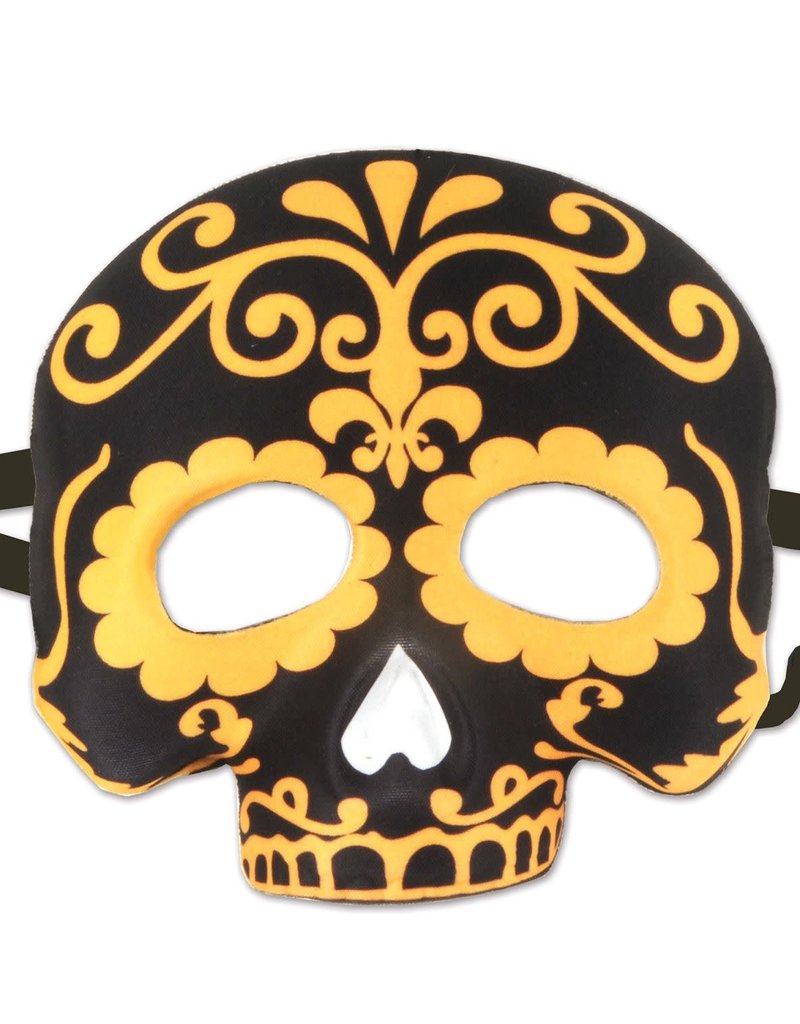 Beistle Day of the Dead Half Mask