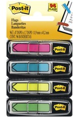 3M Post-It Arrow Flags Assorted Neon Colors
