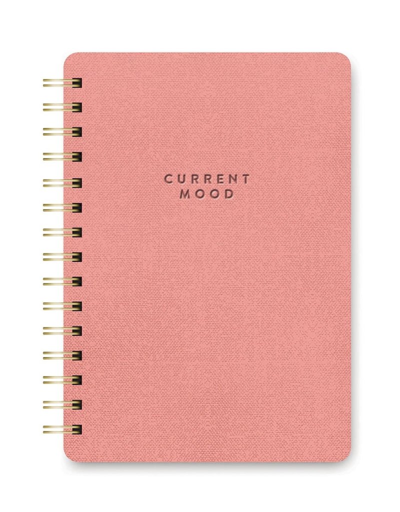 Studio Oh! Agatha Notebook Current Mood Coral Pink