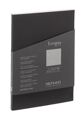 Fabriano EcoQua Plus Glue Bound A5 Dotted Notebooks