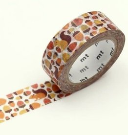 MT Tape Washi Squirrel and Acorn