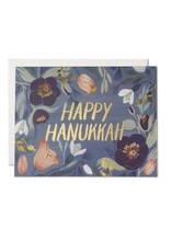 Red Cap Cards Card Hanukkah Flowers