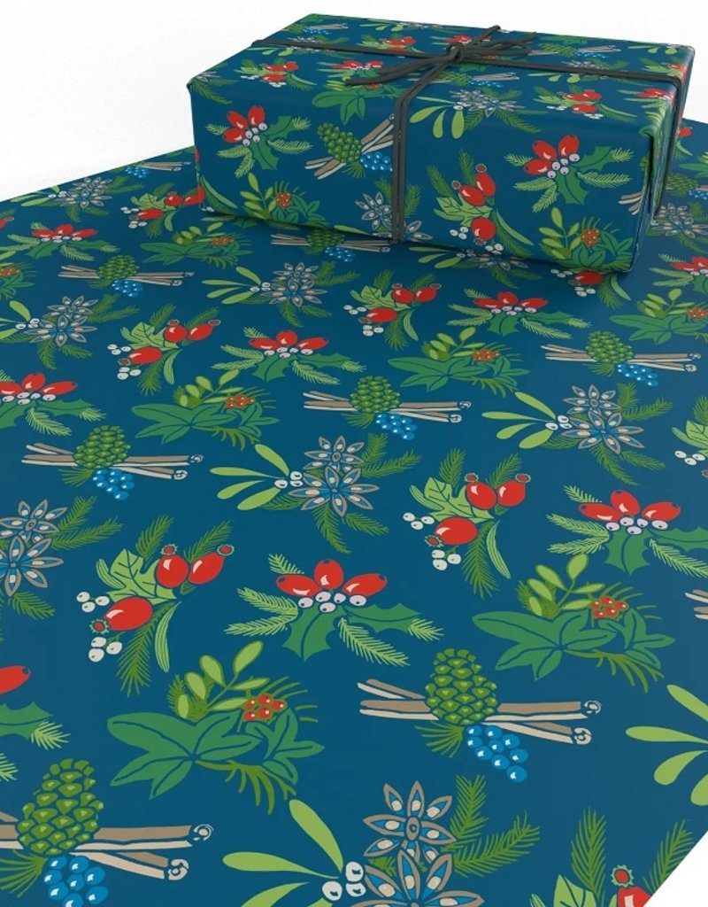 Re-wrapped Wrap Sheet Christmas Berries