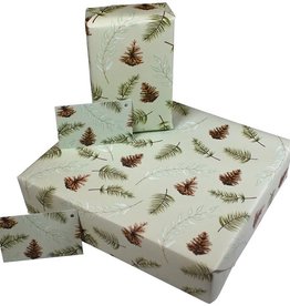 Re-wrapped Wrap Sheet Festive Fir Cones