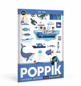Poppik Sea Sticker Poster