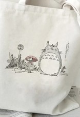 collage Totoro Tote Bus Stop