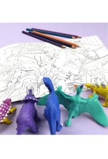 Dinosaurs Doing Stuff Dinosaurs Doing Stuff Coloring Book