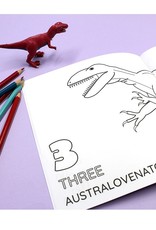 Dinosaurs Doing Stuff 1 2 3 4 Dinosaur Coloring Book