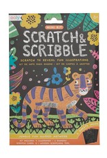 Ooly Mini Scratch & Scribble Kit Jungle Fun