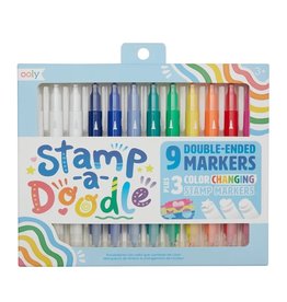 Ooly Stamp-a-Doodle Double Ended Markers