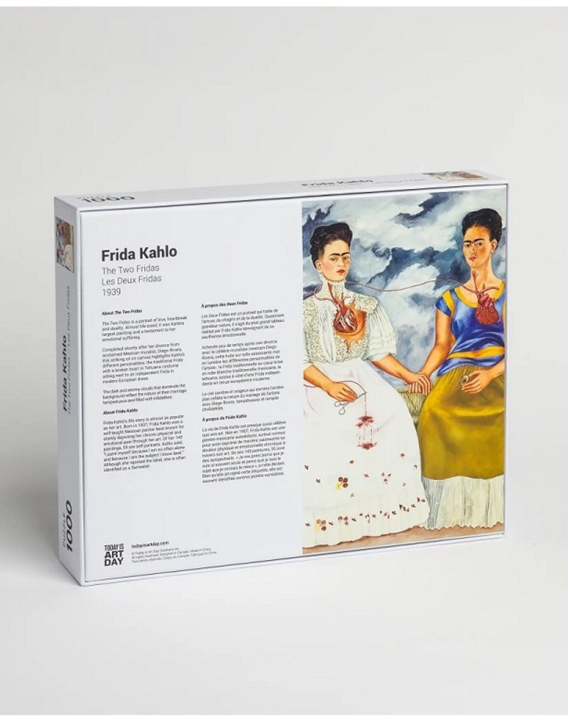 Today is Art Day Puzzle Frida Kahlo Two Fridas