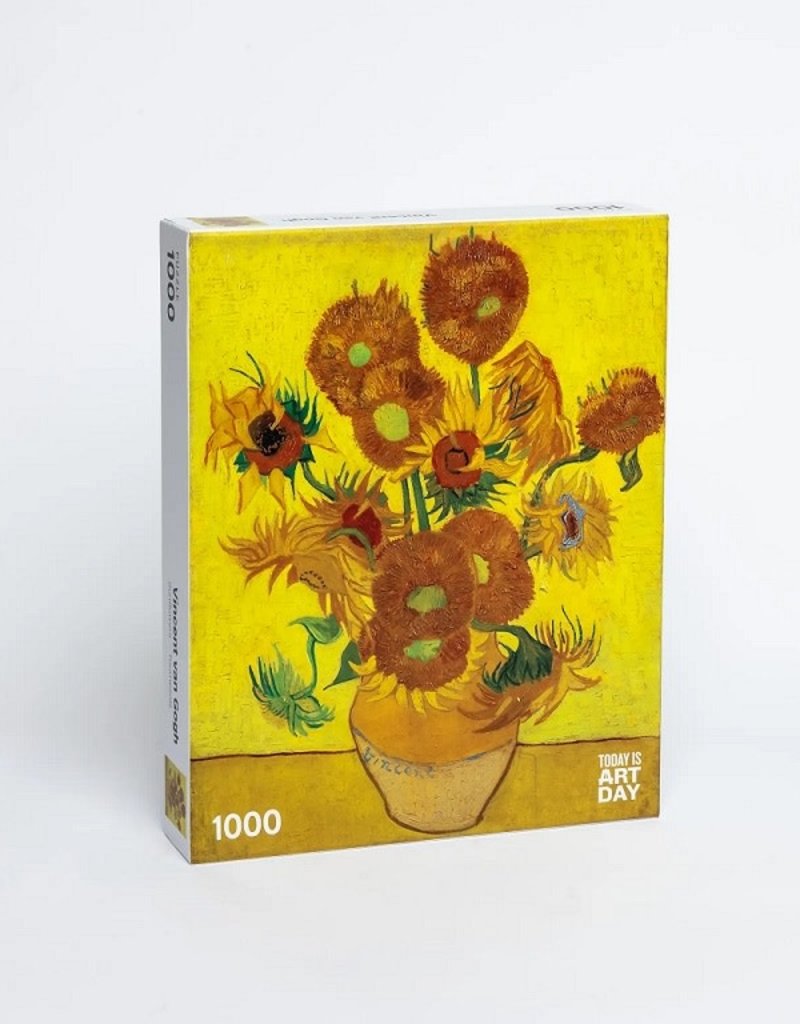 Today is Art Day Puzzle Vincent van Gogh Sunflowers