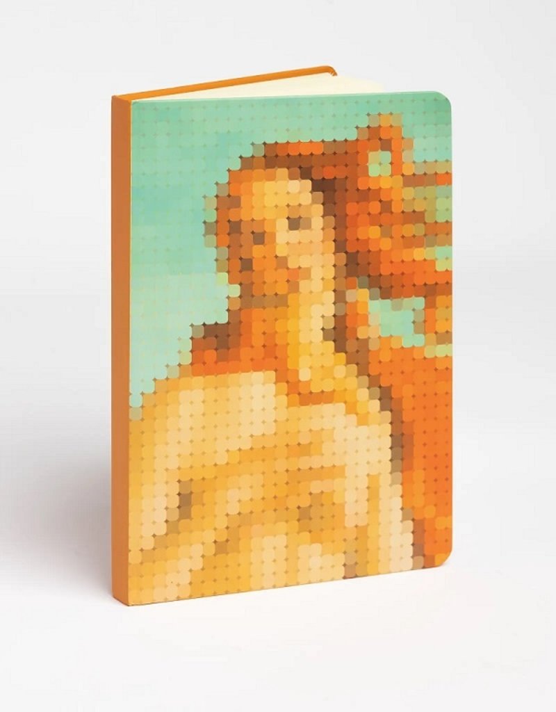 Today is Art Day Notebook Birth of Venus Pixel Art