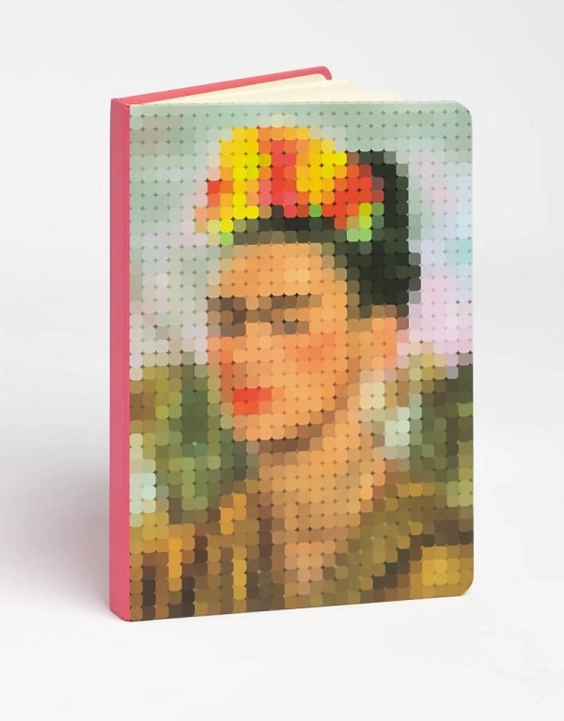 Today is Art Day Notebook Frida Kahlo Pixel Art