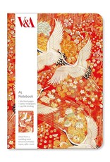 Notes & Queries Notebook Kimono Crane