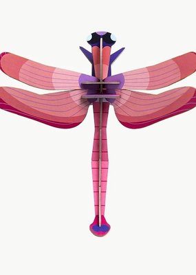 Studio Roof Wall Decoration Kit Small Ruby Dragonfly