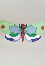 Studio Roof Wall Decoration Kit Large Mint Forest Butterfly