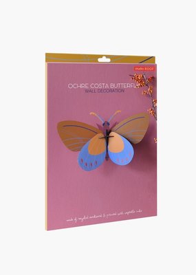 Studio Roof Wall Decoration Kit Large Ochre Costa Butterfly