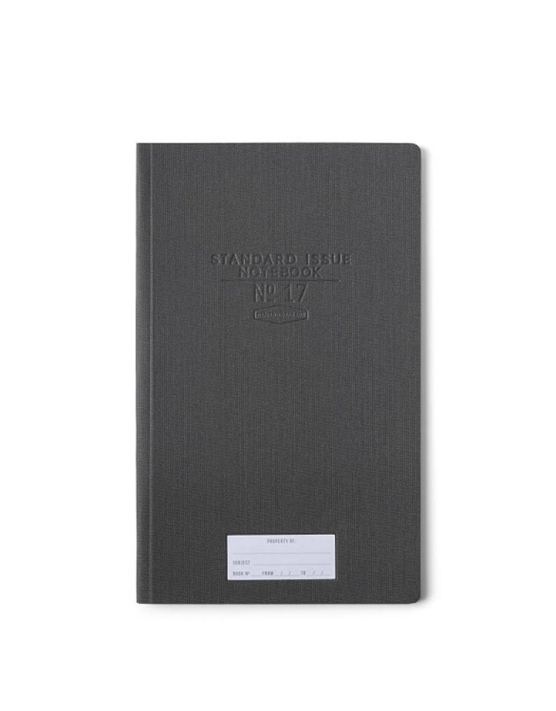 Designworks Ink Standard Issue Tall Notebook Black