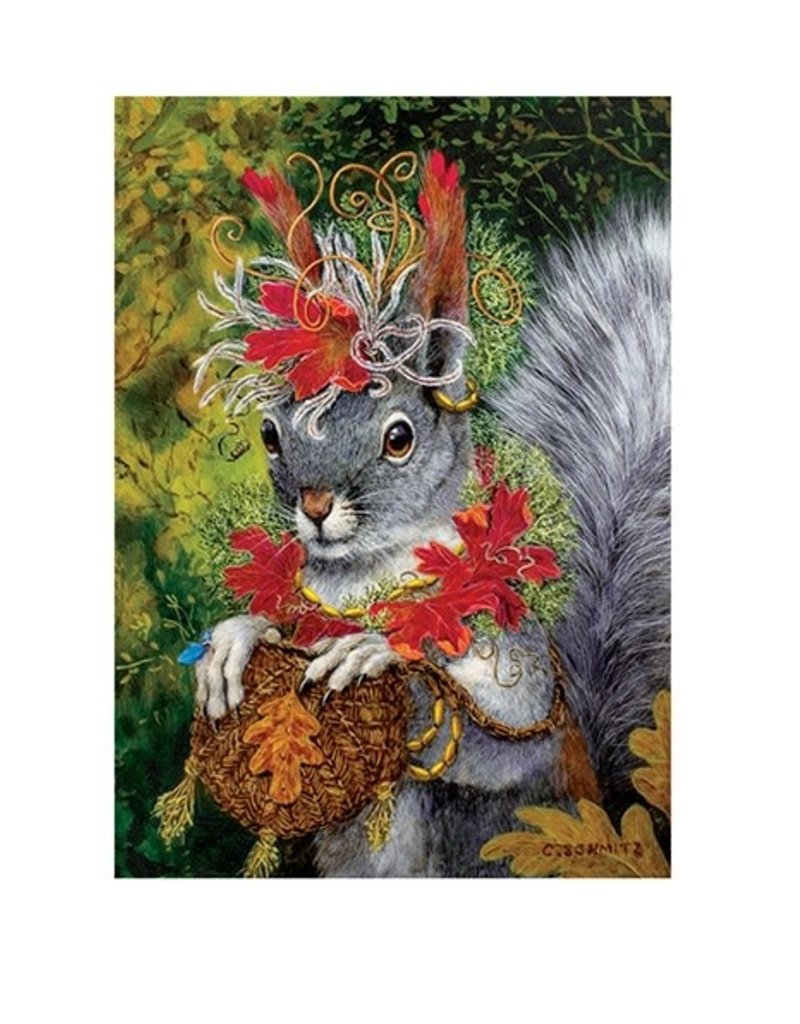 Firefly Card Fancy Squirrel