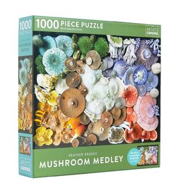 Simon & Schuster 1000 Piece Puzzle Mushroom Medley
