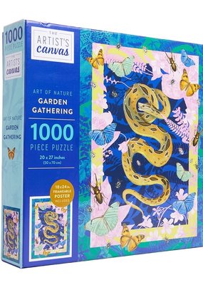 Simon & Schuster 1000 Piece Puzzle Garden Gathering