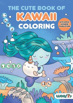 Ingram The Cute Book of Kawaii Coloring