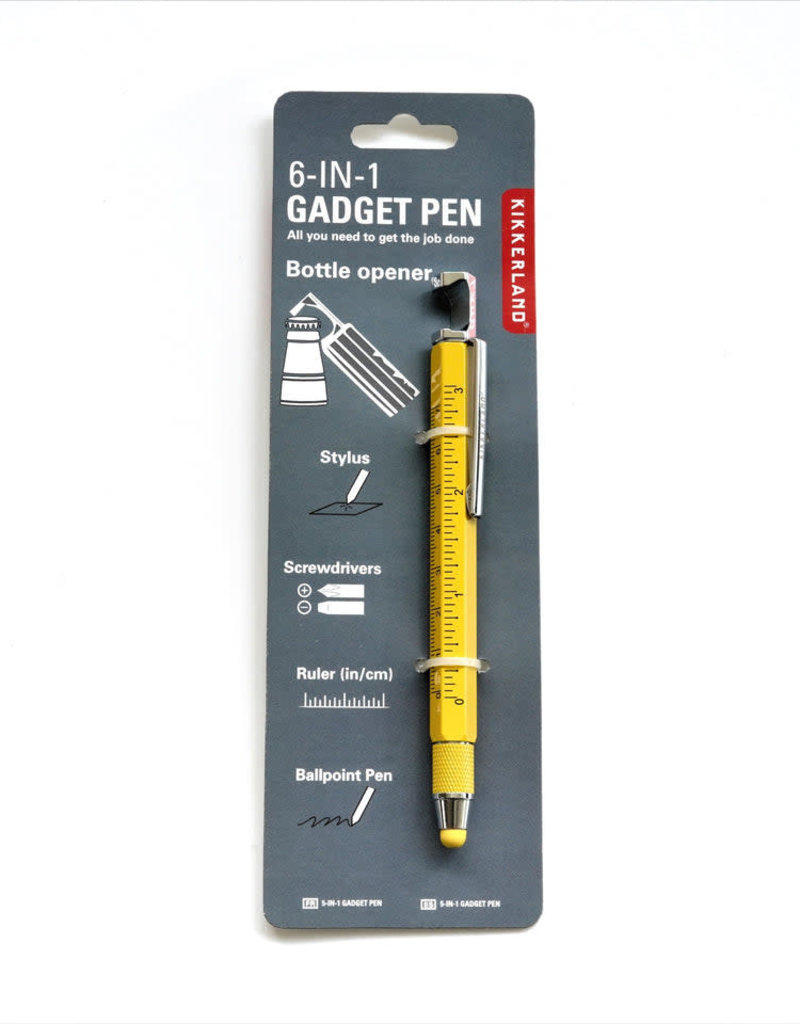 Kikkerland 7 in 1 Gadget Pen
