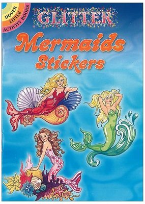 Dover Dover Glitter Mermaids Stickers