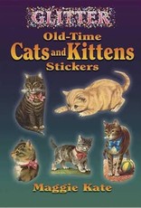 Dover Dover Glitter Old Time Cats & Kittens Stickers