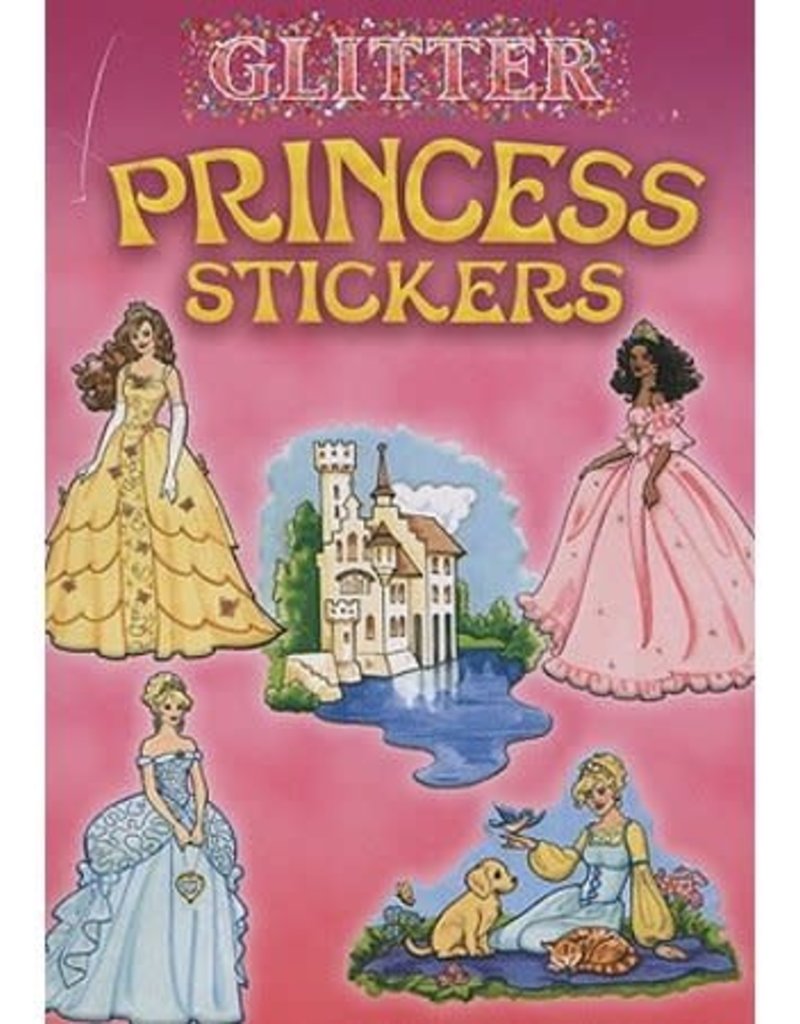 Dover Dover Glitter Princess Stickers