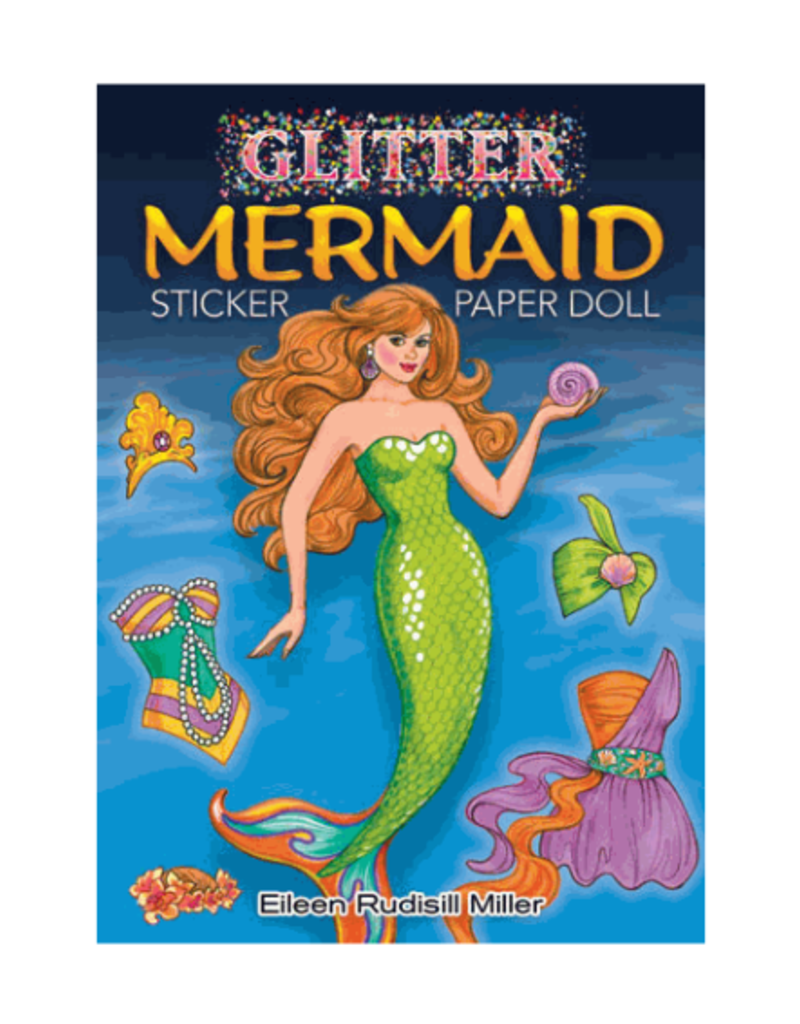 Dover Dover Glitter Mermaid Sticker Paper Doll