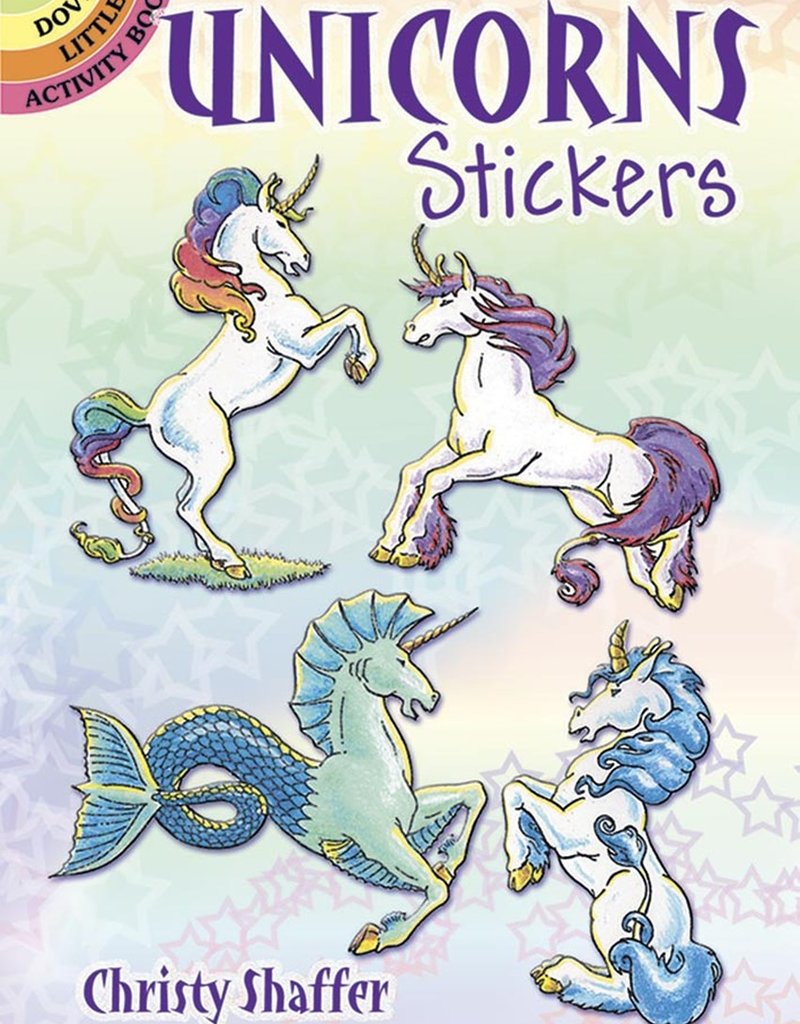 Dover Dover Unicorns Stickers