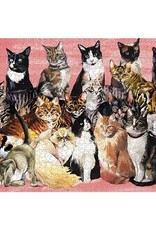 Paper House 1000 Piece Puzzle Watercolor Cats