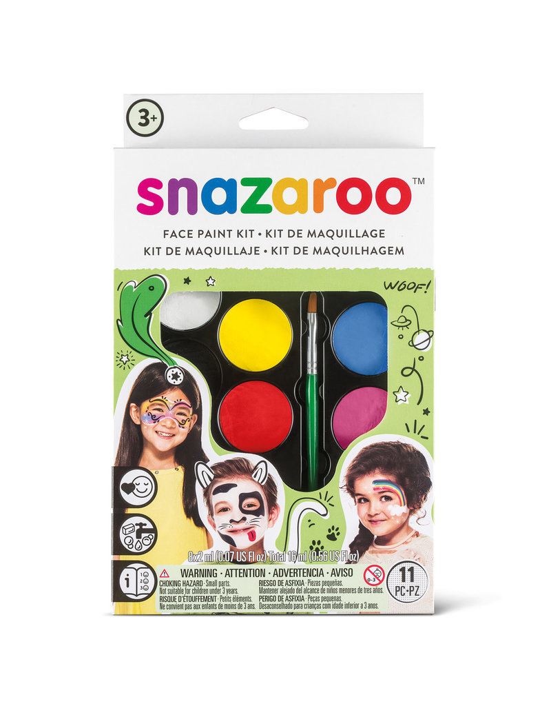 Snazaroo Snazaroo Rainbow Face Paint Kit