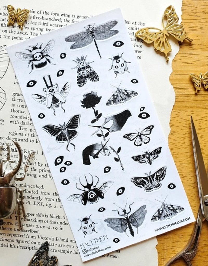 STICKII Stickers Vintage Insects