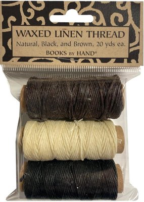 Lineco/University Products Waxed Linen Thread 3 Pack