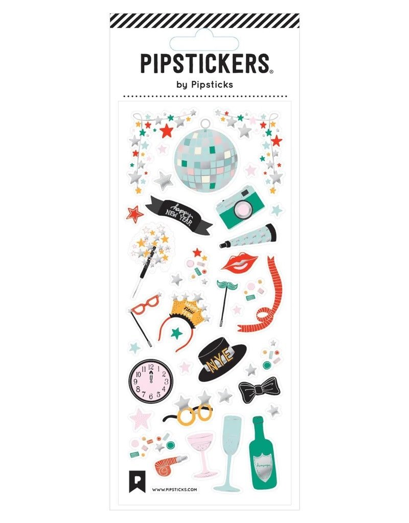 Pipsticks Stickers Ring in the New Year