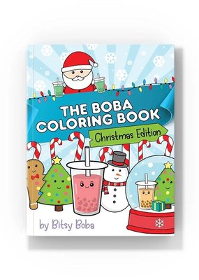 Bitsy Boba The Boba Coloring Book Christmas Edition