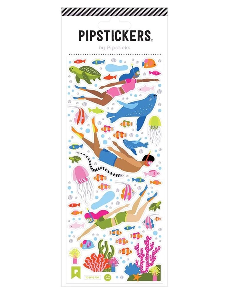 Pipsticks Stickers To Dive For