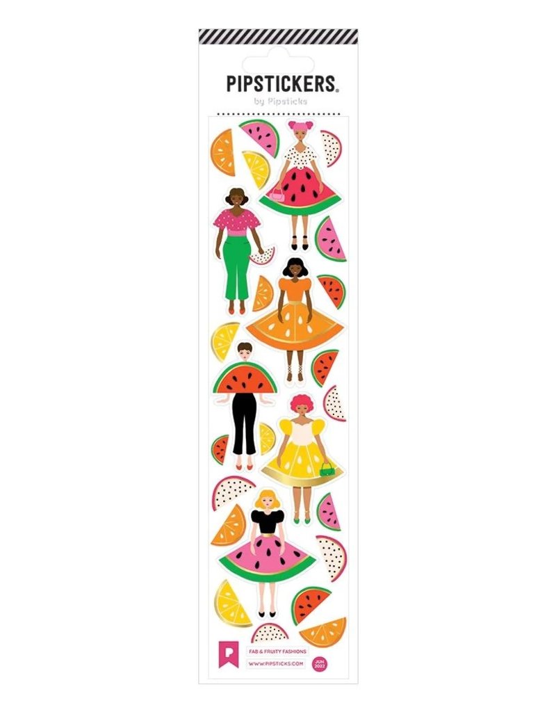 Pipsticks Stickers Fab & Fruity Fashions