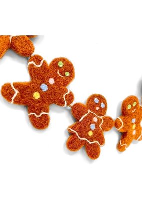 The Crafty Kit Company Gingerbread Kids Needle Felting Kit