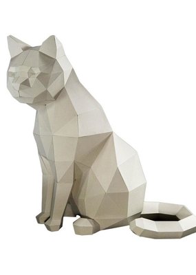 Papercraft World 3D Papercraft Model Kit Cat