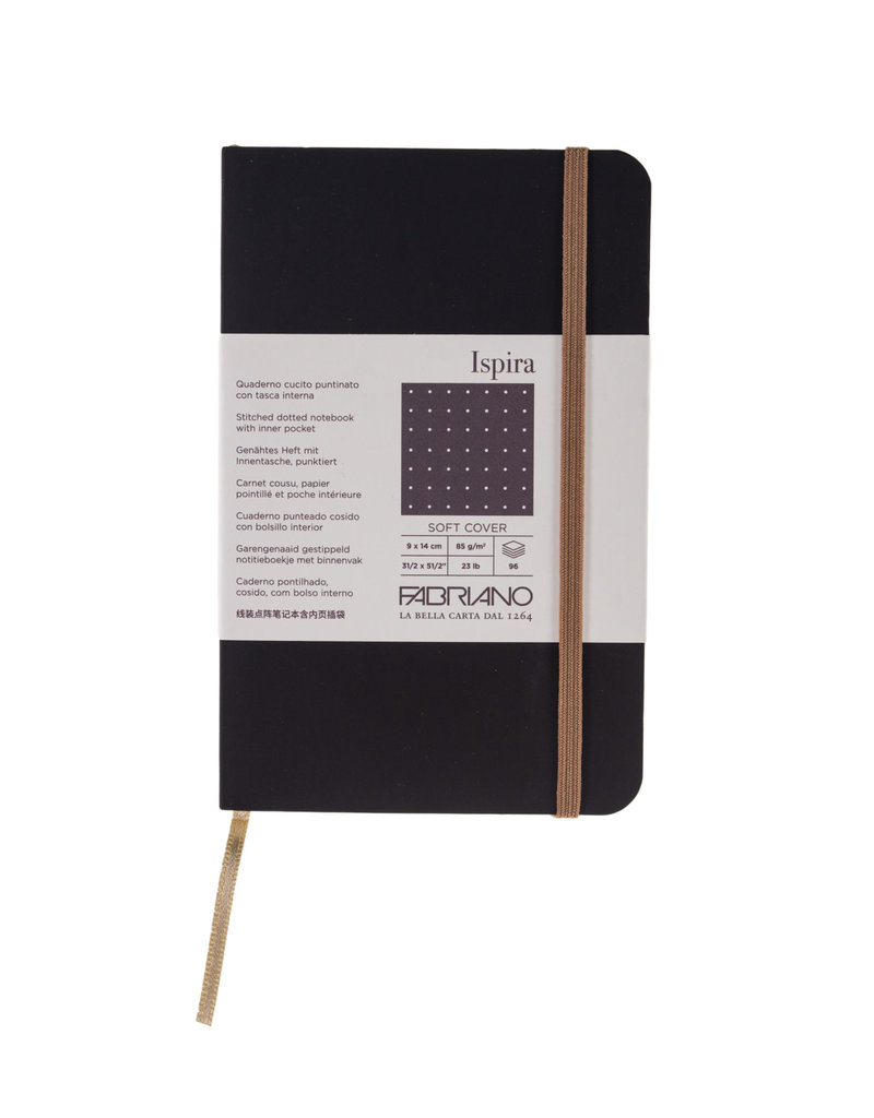 Fabriano Ispira Soft Cover Notebooks 3.5" x 5.5" Dotted
