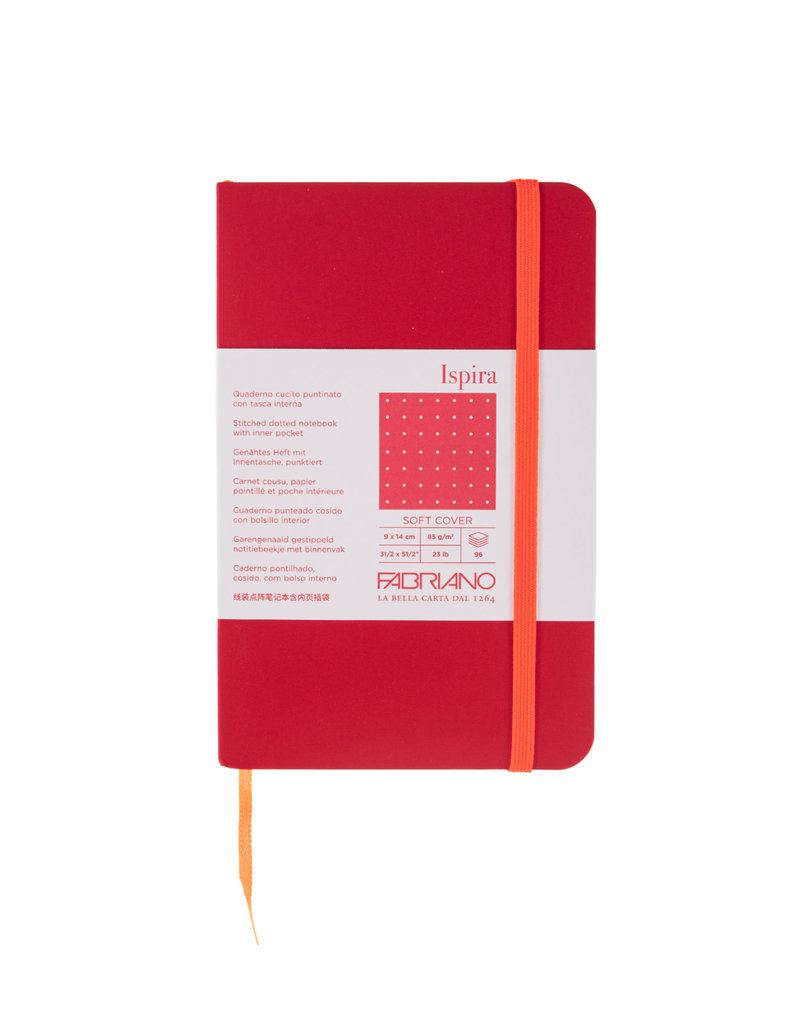 Fabriano Ispira Soft Cover Notebooks 3.5" x 5.5" Dotted