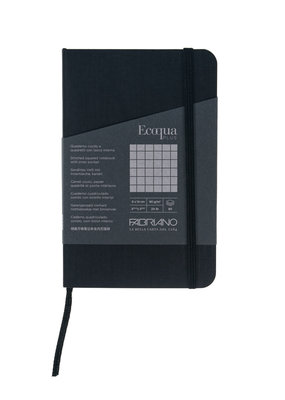 Fabriano EcoQua Plus Stitch Bound 3.5"x5.5" Graph Notebooks -